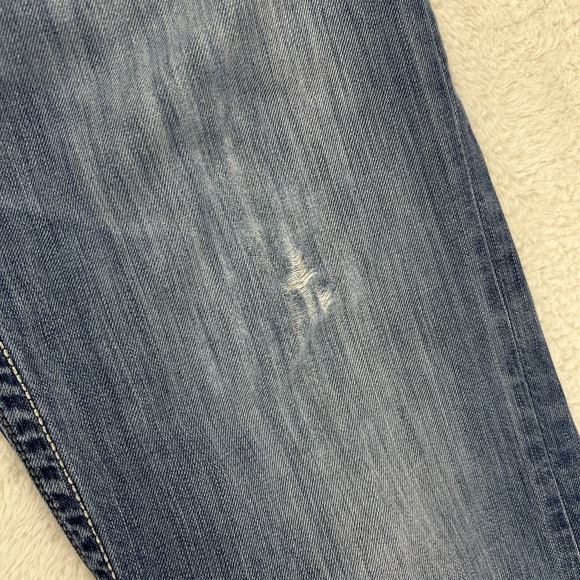 BKE Buckle Jeans Men 31x31 Blue Tyler Bootcut Stretch Denim Distressed "Read" - Picture 3 of 16